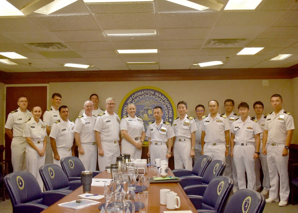 JMSDF Maritime Staff Office Visits Navy Cyber Commands