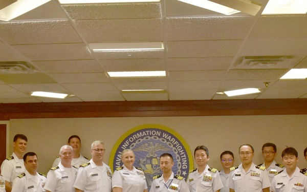 JMSDF Maritime Staff Office Visits Navy Cyber Commands