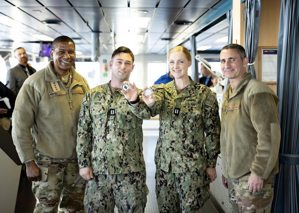 U.S. TRANSCOM Visits MV Cape Sable