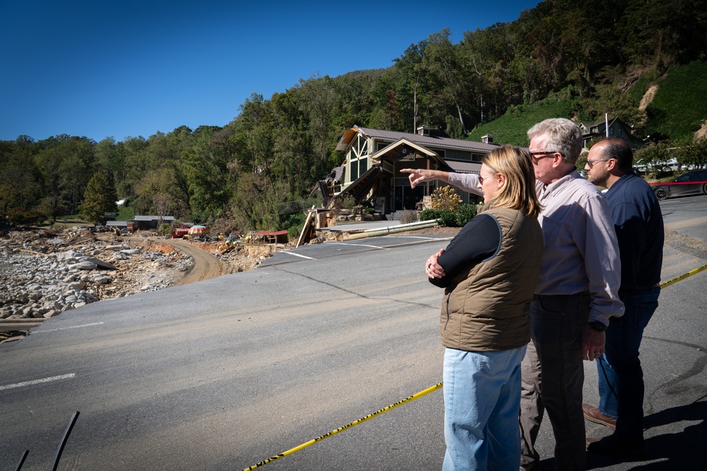 FEMA Administrator Visits Chimney Rock