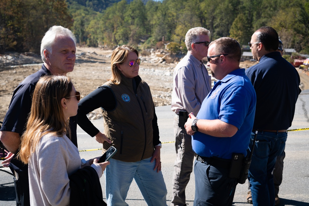 FEMA Administrator Visits Chimney Rock