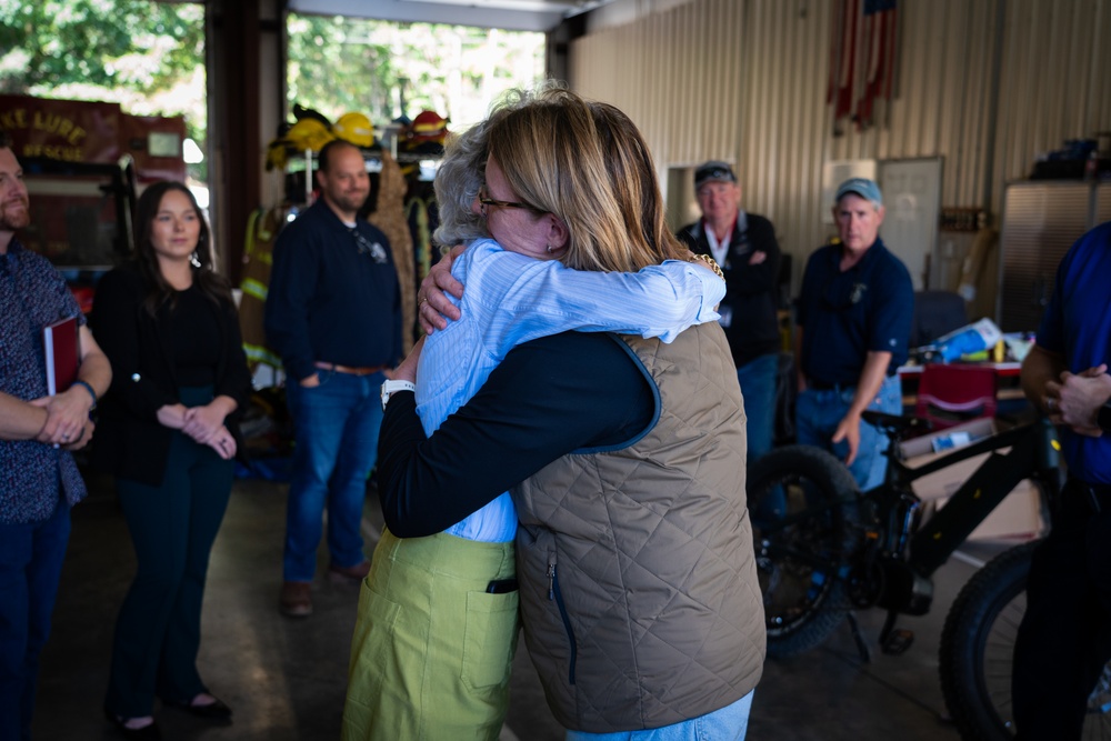 FEMA Administrator Visits Lake Lure