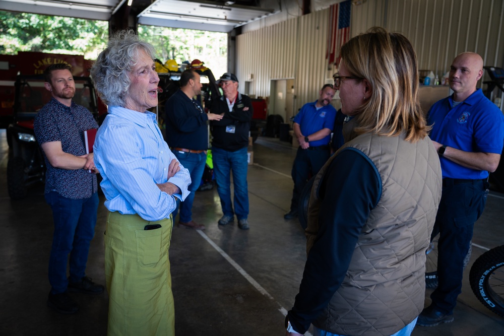 FEMA Administrator Visits Lake Lure