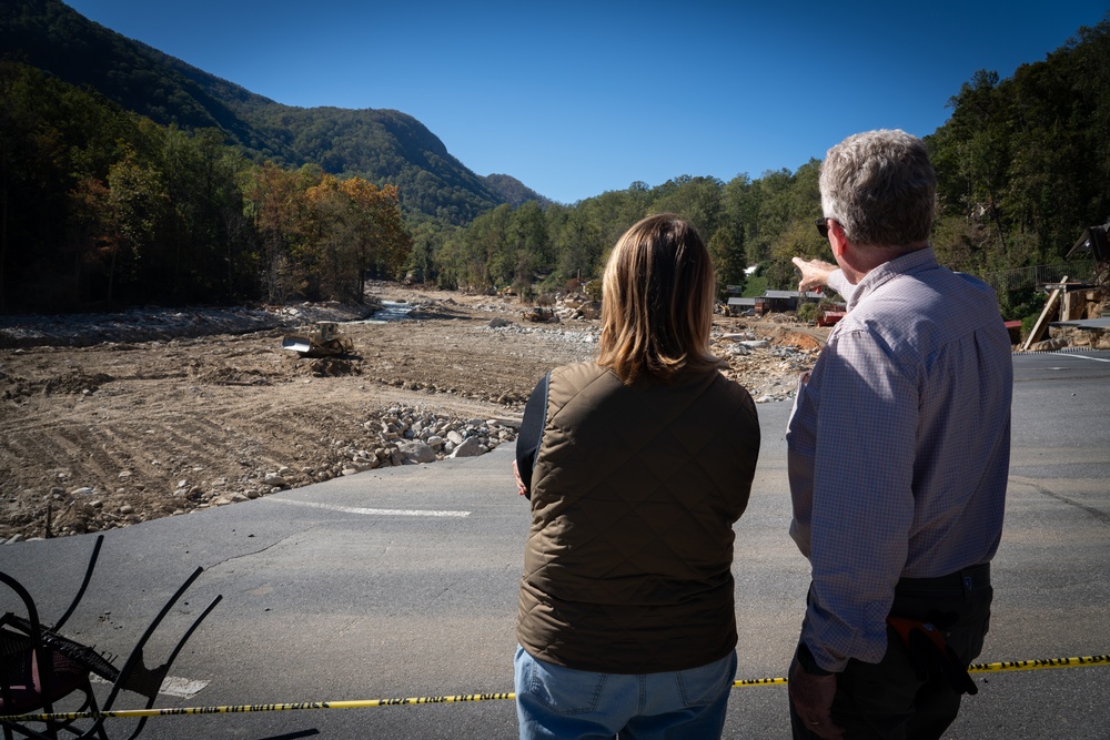 FEMA Administrator Visits Chimney Rock