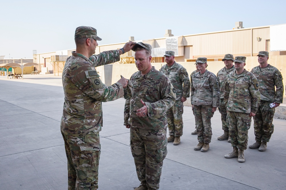 Garlock Promoted to Master Sergeant