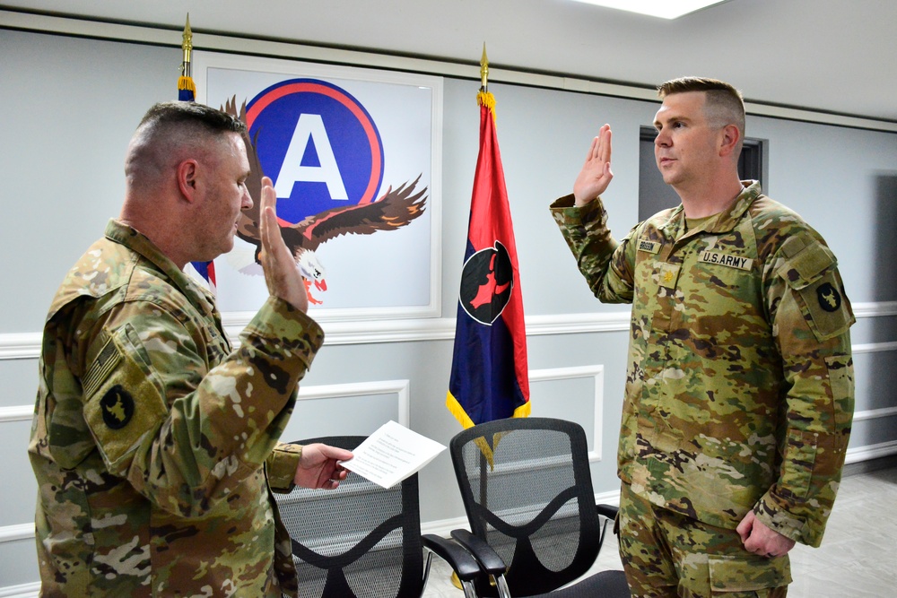 Brisson promoted to Major