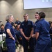 Commandant and Master Chief Petty Officer of the Coast Guard discuss service culture with crews in the greater Miami area