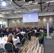 Commandant and Master Chief Petty Officer of the Coast Guard discuss service culture with crews in the greater Miami area