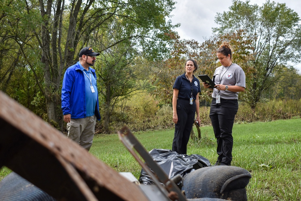 Preliminary Damage Assessment Team in Montgomery County