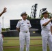 USS George H.W. Bush (CVN 77) Attends Norfolk Tides Baseball Game