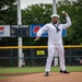 USS George H.W. Bush (CVN 77) Attends Norfolk Tides Baseball Game