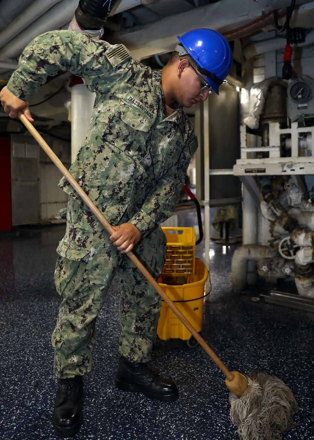 Daily Operations Aboard USS George H.W. Bush (CVN 77)