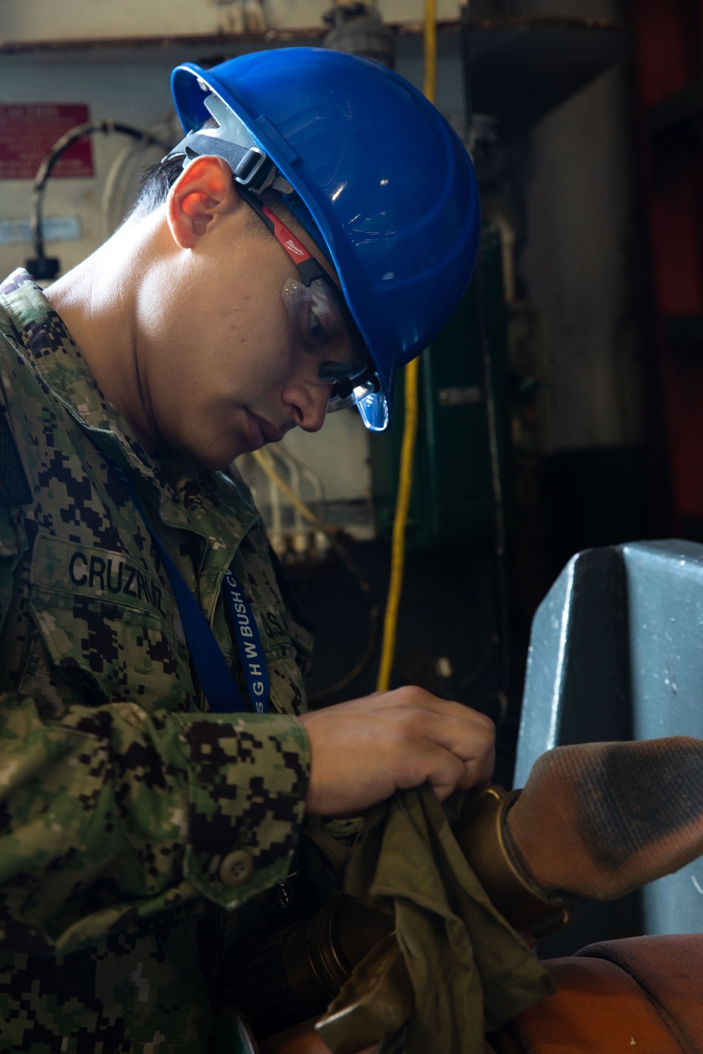 Daily Operations Aboard USS George H.W. Bush (CVN 77)