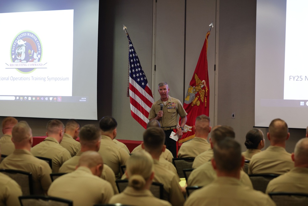 Marine Corps Recruiting Command Leadership Gather for National Operations and Training Symposium FY25