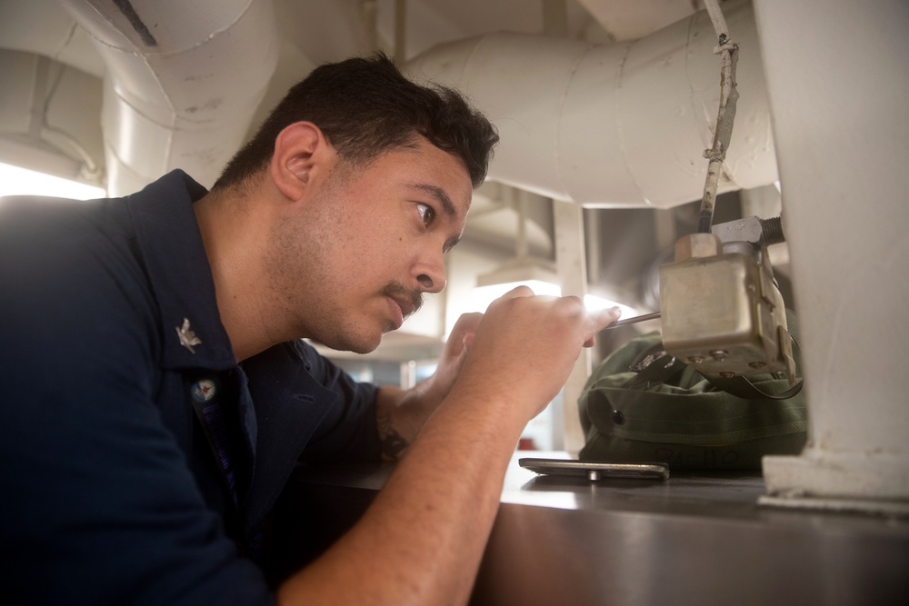 Daily Operations Aboard USS George H.W. Bush (CVN 77)