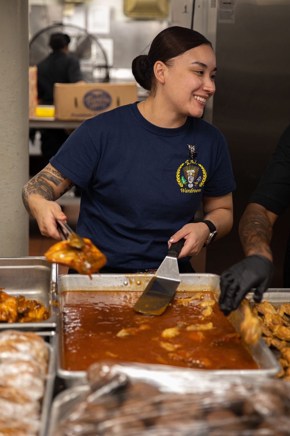 Daily Operations Aboard USS George H.W. Bush (CVN 77)