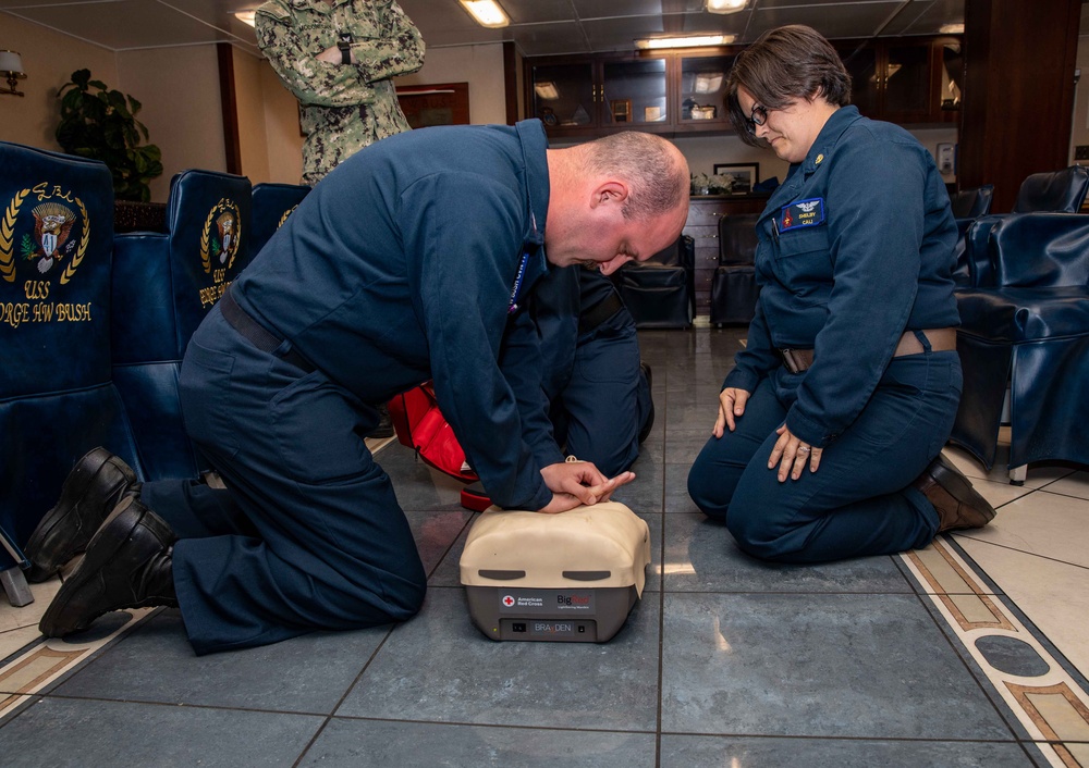 USS George H.W. Bush (CVN 77) CPR Class