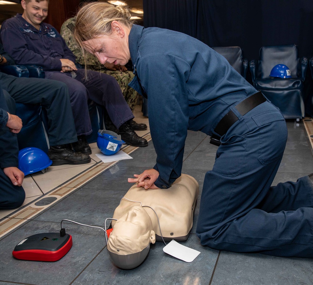 USS George H.W. Bush (CVN 77) CPR Class