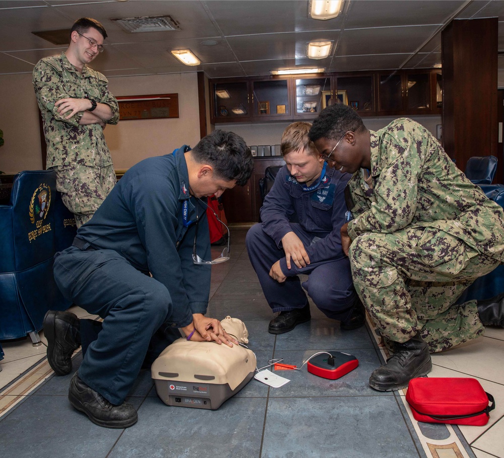 USS George H.W. Bush (CVN 77) CPR Class