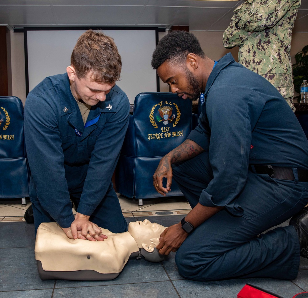 USS George H.W. Bush (CVN 77) CPR Class