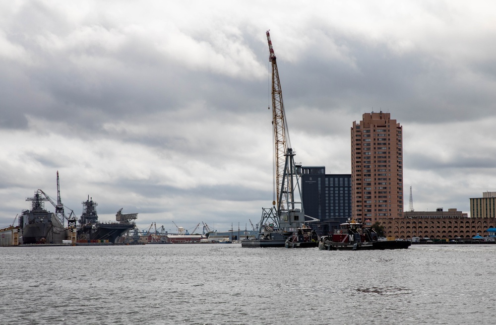 USS George H.W. Bush’s (CVN 77) Tilly Transport