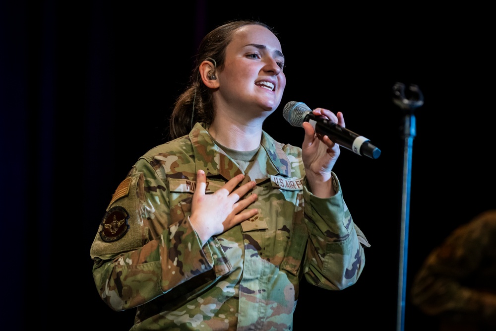 Band of the West performs during Red Ribbon Week