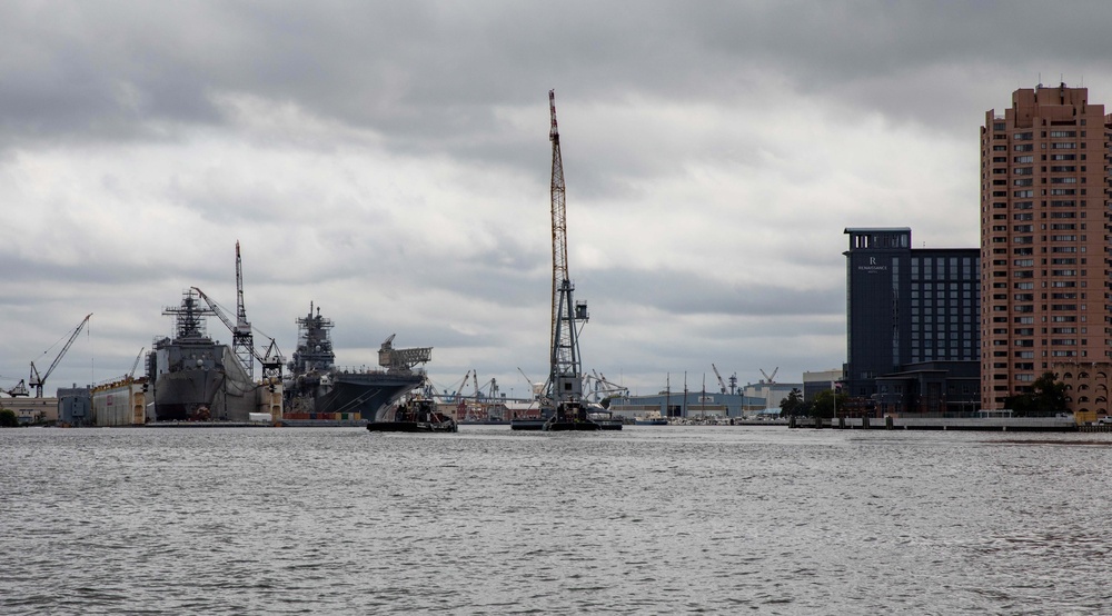 USS George H.W. Bush’s (CVN 77) Tilly Transport