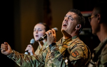 Band of the West performs during Red Ribbon Week