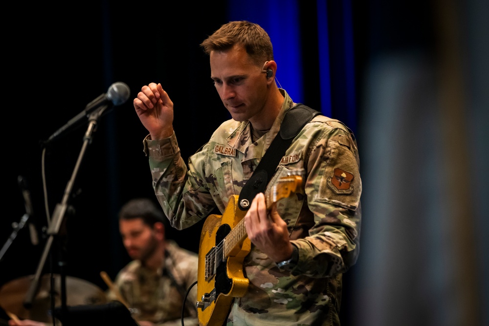 Band of the West performs during Red Ribbon Week