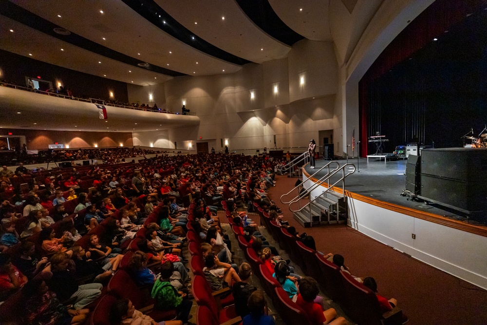 Band of the West performs during Red Ribbon Week