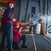 USS George Washington conducts replenishment-at-sea with USNS Cesar Chavez