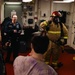 USS Gerald R. Ford (CVN 78) Damage Controlmen Demonstrate Firefighting Equpment to Reporters