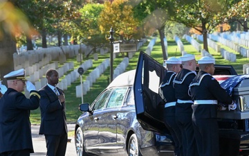 Funeral for U.S. Navy Fireman 3rd Class Harry R. Holmes