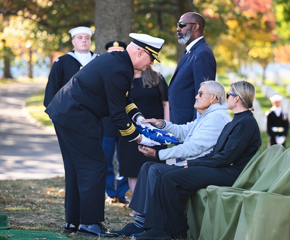 Funeral for U.S. Navy Fireman 3rd Class Harry R. Holmes