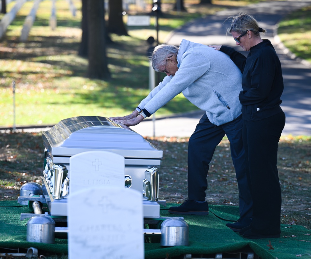 Funeral for U.S. Navy Fireman 3rd Class Harry R. Holmes