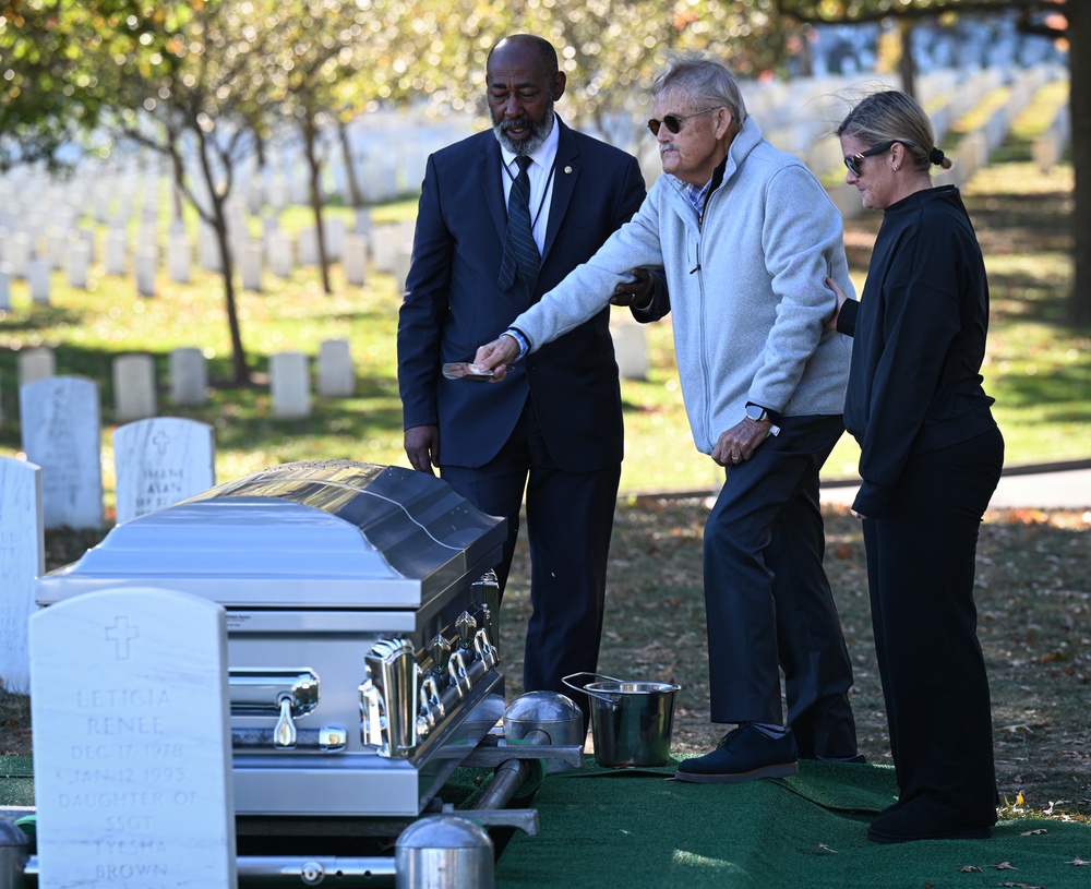 Funeral for U.S. Navy Fireman 3rd Class Harry R. Holmes