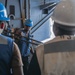 USS George Washington conducts replenishment-at-sea with USNS Cesar Chavez