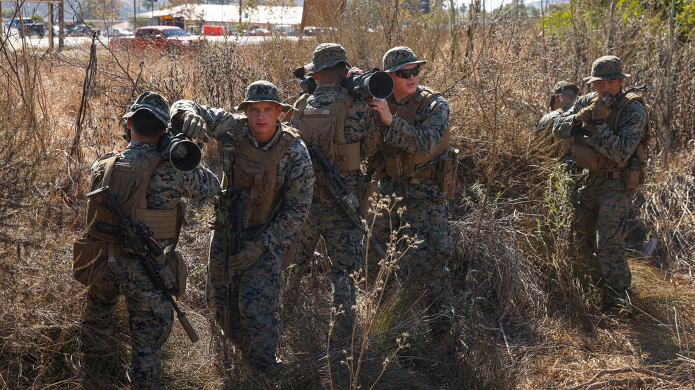 Charlie Co., BLT 1/5 Performs Basic Skills Training at Camp Pendleton