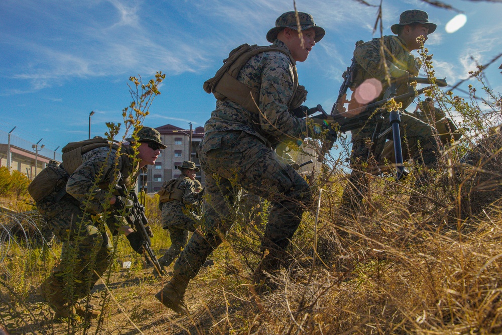 Charlie Co., BLT 1/5 Performs Basic Skills Training at Camp Pendleton
