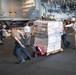 USS George Washington conducts replenishment-at-sea with USNS Cesar Chavez