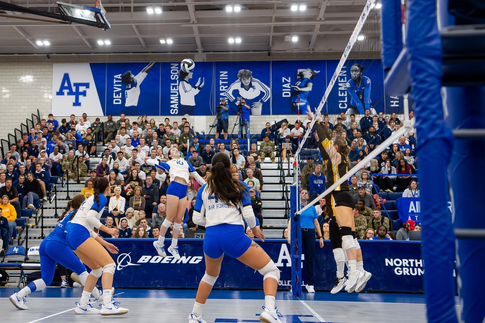 USAFA Volleyball vs Wyoming 2024