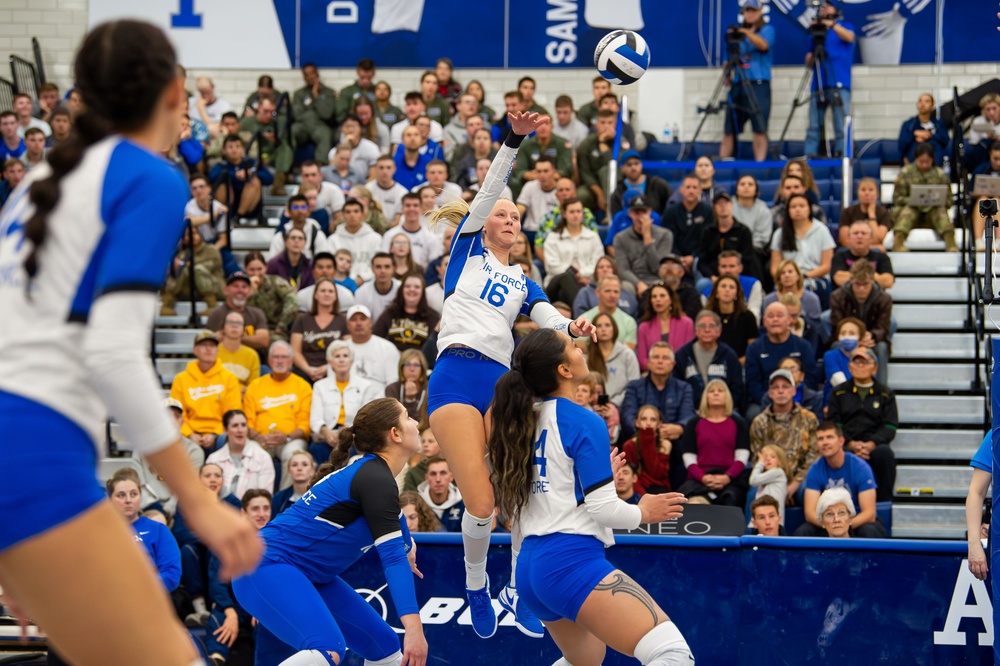 USAFA Volleyball vs Wyoming 2024