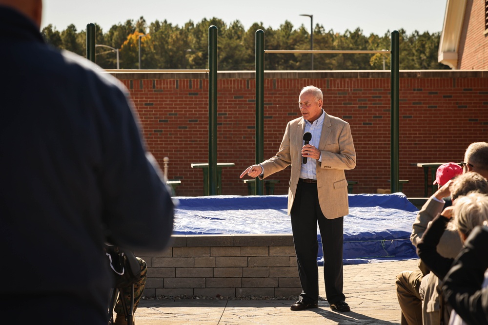 The Basic School class 1-68 ‘Courage’ monument dedication