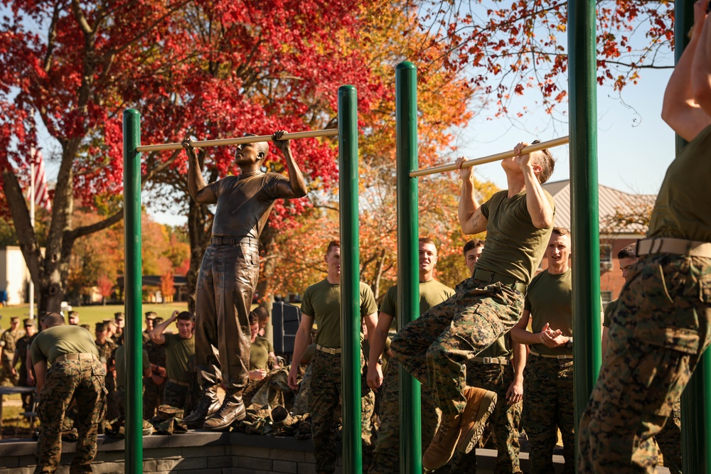 The Basic School class 1-68 ‘Courage’ monument dedication