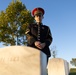 U.S. Army Staff Sgt. Rebecca McFarland honors grandfather at Arlington National Cemetery