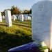 U.S. Army Staff Sgt. Rebecca McFarland honors grandfather at Arlington National Cemetery