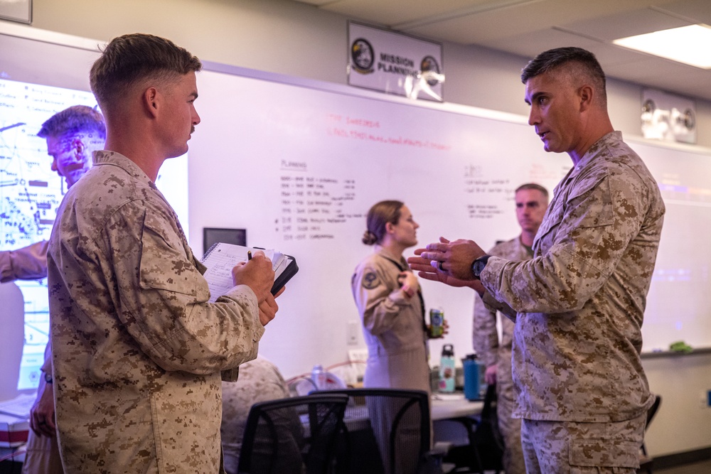 11th MEU Leaders provide guidance during WTI 1-25