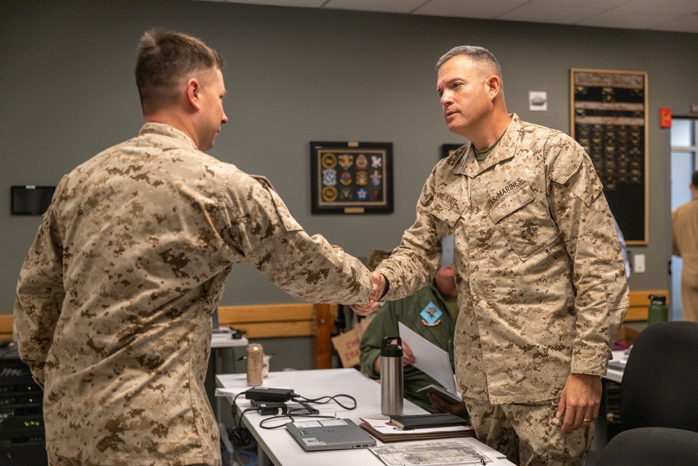 11th MEU Leaders provide guidance during WTI 1-25