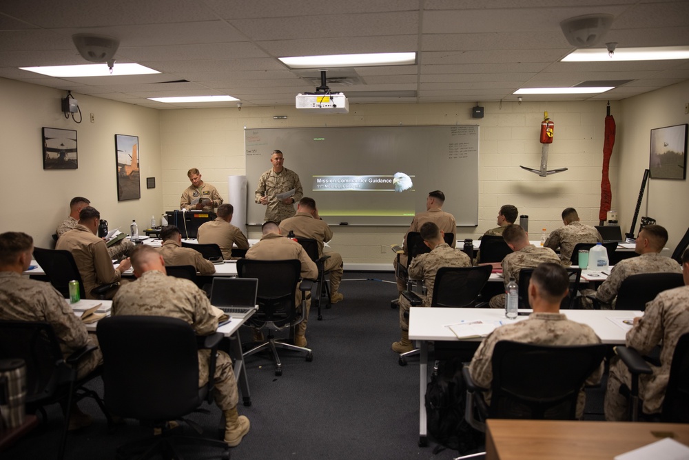 11th MEU Leaders provide guidance during WTI 1-25