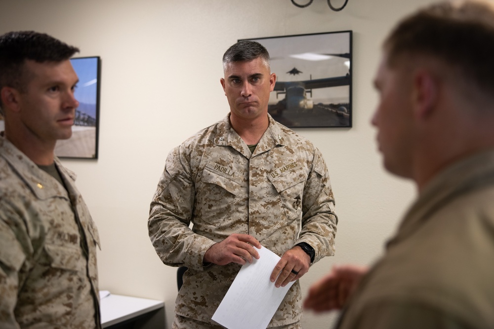 11th MEU Leaders provide guidance during WTI 1-25